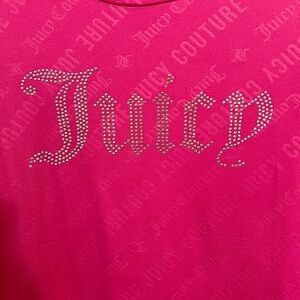Juicy Couture super soft pink sleep shirt with studs sz S looks brand new